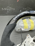 15-20 BMW F80 F82 F83 M3 M4 OHC Carbon fiber Steering Wheel Manual DCT Led