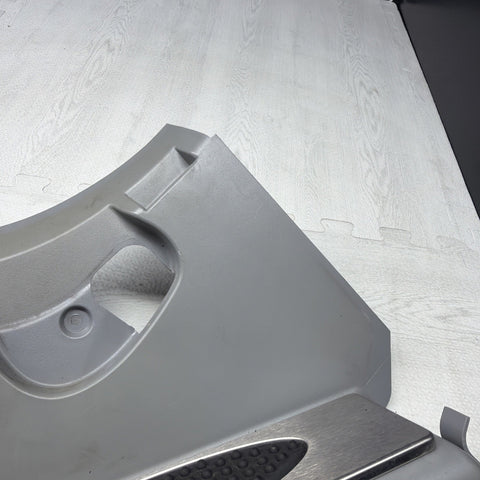 01-06 BMW E46 M3 GREY GRAY DEAD PEDAL KICK PANEL COVER 7902400