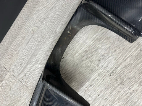 08-13 BMW E92 E93 M3 Carbon Fiber Rear Bumper Diffuser
