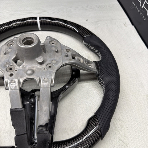15-20 BMW F80 F82 F83 M3 M4 OHC Carbon fiber Steering Wheel Manual DCT