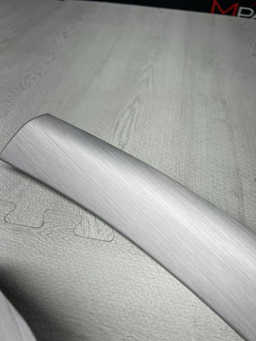 01-06 BMW E46 M3 Interior Dashboard Radio Trim Brushed Aluminum Dash Set