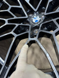 OEM BMW 21-24 G80 G82 G83 M3 M4 826M Gloss Black Wheel Rim Rear 20X10.5 20"