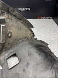 01-06 BMW E46 M3 Front Right Passenger Fender Liner Splash Guard OEM *Crack*