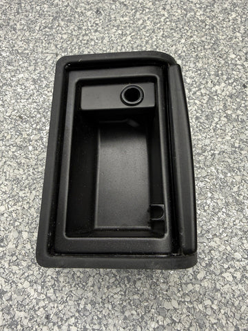 BMW 01-06 E46 325 330 M3 CENTER CONSOLE REAR STORAGE ASHTRAY ROLLUP TRAY BLACK