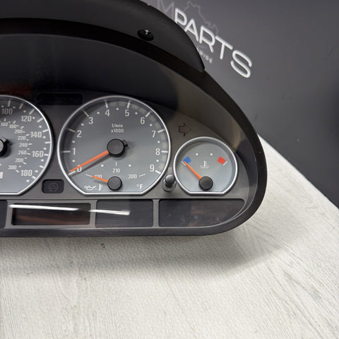 2001-2006 BMW E46 M3 Instrument Cluster Speedometer Spedometer Manual