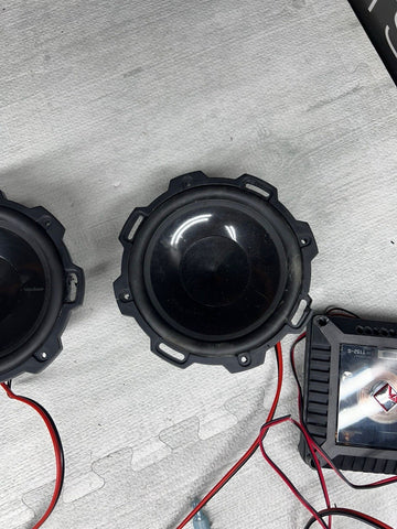 ROCKFORD FOSGATE POWER T152-S 5.25" COMPONENT SPEAKERS TWEETERS CROSSOVERS