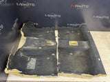 01-06 BMW E46 M3 OEM Coupe 2dr Front & Rear Black Floor Carpet Interior