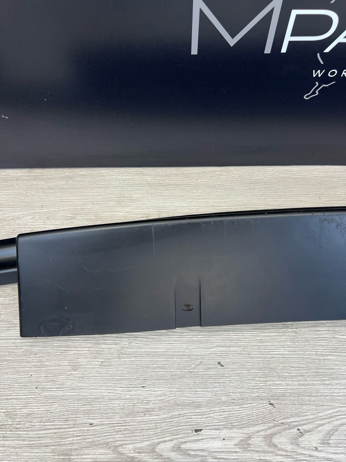 E36 BMW 3 Series M3 Style Rear Bumper Diffuser – Matte Black Polypropylene Add-On Lip