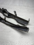01-06 BMW E46 M3 330Ci Front Lower Headlight Trims Black OEM