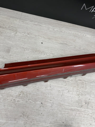 15-20 OEM BMW F82 F83 M4 Right Passenger Side Skirt Rocker Panel Sakhir Orange