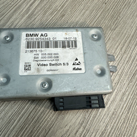 2011-2016 BMW 750LXI F02 F10 M5 VIDEO SWITCH CONTROL MODULE UNIT OEM