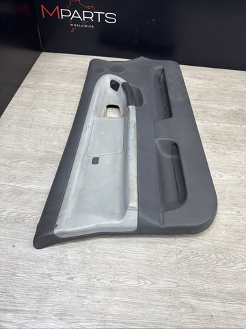 BMW E36 M3 95-99 Coupe Front Left Driver Door Card Panel Dove Grey Gray Vaders