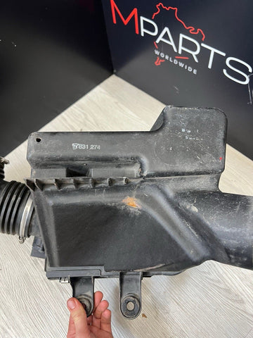 01-06 BMW E46 M3 S54 Air Filter Intake Suction Box Duct Inlet Original