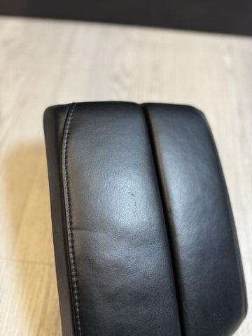 08-13 BMW E92 E90 E93 M3 Armrest Novillo Black Leather OEM