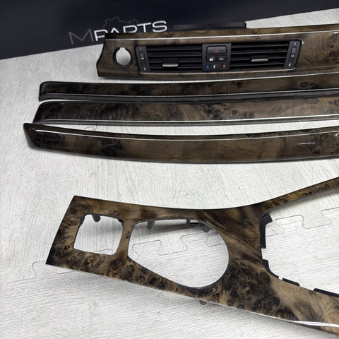 07-13 BMW E93 328i 335i Coupe Door Dash Wood Walnut Interior Trim Complete