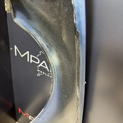 01-06 BMW E46 M3 Right Passenger Fender Topaz Blue *Dented*