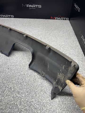 01-06 BMW E46 M3 Rear Bumper Lower Lip Diffuser Trim Panel OEM Topaz Blue