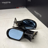 95-99 BMW E36 M3 Coupe Side Mirrors Pair Cosmos Black