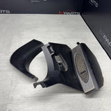 01-06 BMW E46 M3 Left Right Kick Dead Pedals Covers Trims Panels Genuine Black