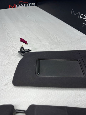 01-06 BMW E46 M3 Left Right Visors Sticker Peeling Off