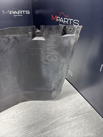 BMW E46 M3 Front Wheel Housing Fender Right Splash Shield Guard *Cracked*
