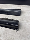 01-06 BMW E46 M3 Rocker Panel Side Skirts OEM Jet Black