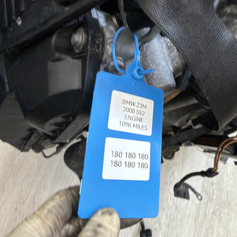 2000 BMW Z3M E36 M3 S52 Engine Motor Complete Compression Tested 109k