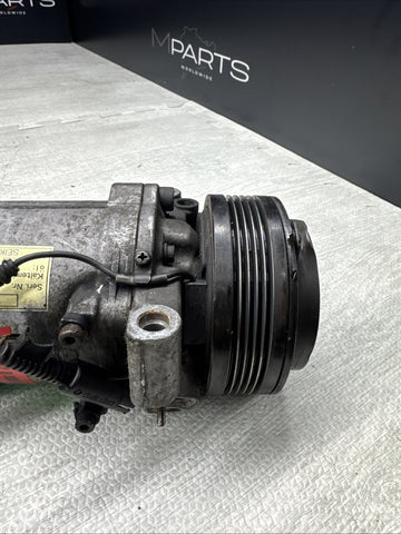 01-02 BMW Z3M A/C AIR CONDITONING COMPRESSOR PUMP PULLEY OEM 64528386650
