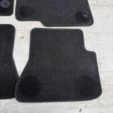 Genuine 01-06 BMW E46 M3 Coupe Carpets Floor Mats Black Front & Rear
