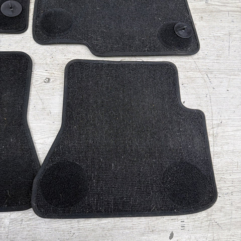 Genuine 01-06 BMW E46 M3 Coupe Carpets Floor Mats Black Front & Rear