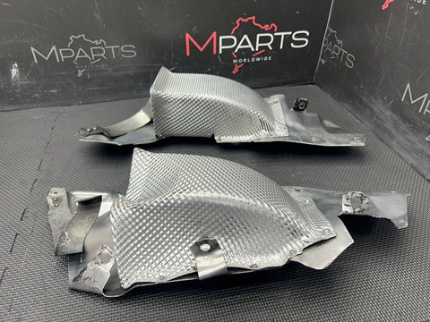 00-03 BMW E39 M5 Front Brake Cooling Heat Shields Ducts Pair