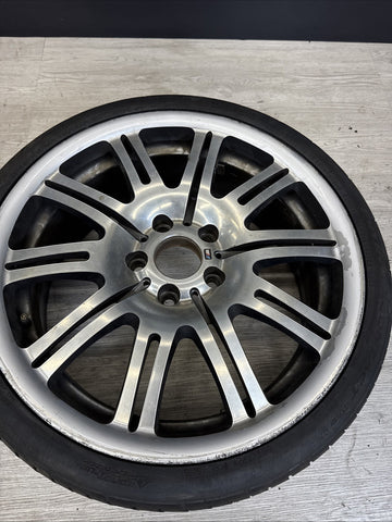 01-06 BMW E46 M3 Factory Front 19x8 M Double Spoke Alloy Style 67 Wheel 19” OEM