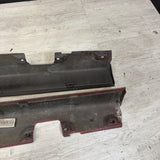 01-06 BMW E46 M3 Rocker Panel Side Skirts OEM Imola Red *Notes*