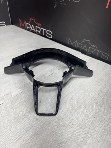 Real Carbon Steering Wheel Bezel For Porsche 911 991 GT3 RS GTS Carrera 2016-18