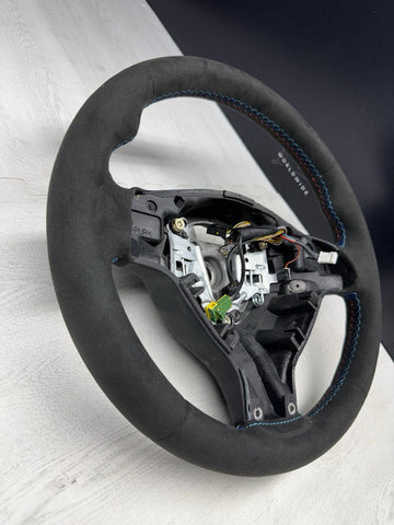 BMW Steering Wheel 01-06 E46 M3 Manual Custom Wrapped Alcantara
