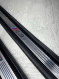 08-13 OEM E92 E93 BMW M3 Left Right Pair Door Sills Panels Scuff Plates