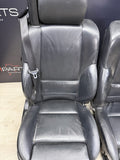 01-06 BMW E46 M3 Convertible Interior Front Non Heated Seats Black *Notes*