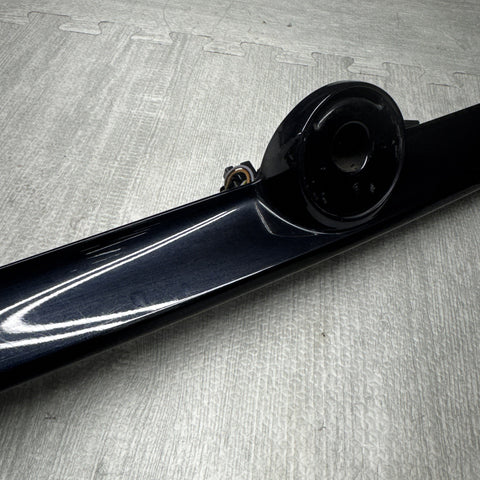 01-06 BMW E46 M3 Convertible Trunk Lid Grip Key Deck Handle Carbon Black