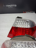 BMW E46 M3 01-06 Convertible LED Tail Lights Red Original Trunk Outers Inners