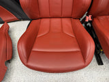 OEM 15-20 BMW F82 M4 LEATHER SEAT SEATS CUSHION INTERIOR SET SAKHIR ORANGE
