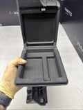 01-06 BMW E46 M3 Center Console Armrest Arm Rest Black Vinyl