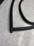 BMW E46 M3 01-06 Passenger Right Door Weather Strip Seal Black OEM *Small Rip