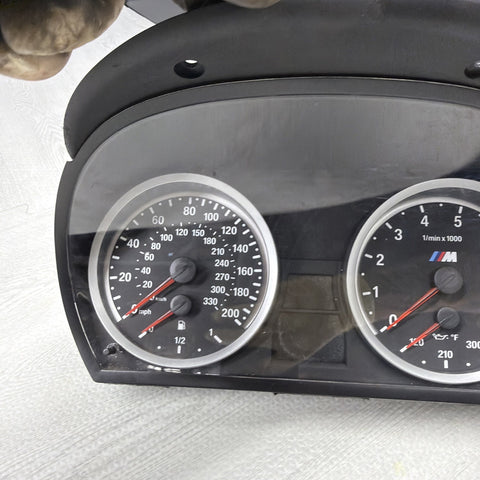 08-13 BMW E90 E92 E93 M3 Cluster Odometer Gauge Assembly OEM *Sundamage*