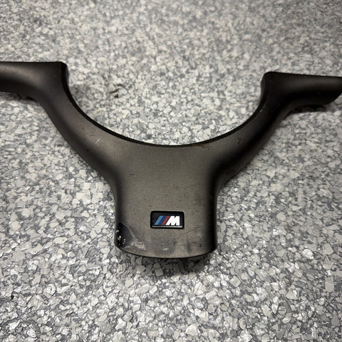 OEM 01-06 BMW E46 M3 Lower Steering Wheel Trim Cover Plate