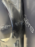 01-06 BMW E46 M3 Front Driver Left Fender Carbon Black *Dent