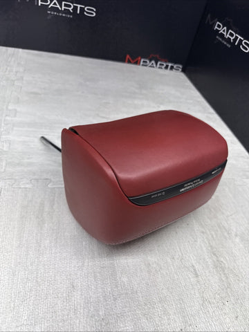 2001-2006 BMW E46 M3 Convertible Rear Headrest Head Rest Imola Red OEM