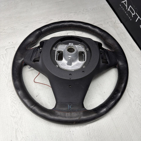 BMW E60 E63 E64 M5 M6 06-10 SMG Steering Wheel Heated 53k Miles