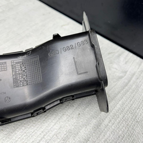 2021–2025 BMW M3 G80/G82/G83 Left Front Bumper Air Intake Duct OEM 8072099