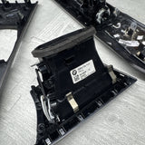 15-20 BMW F80 M3 F82 M4 Carbon Fiber Interior Console Vent Trim Set OEM