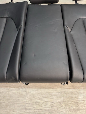 21-26 BMW G80 M3 Sedan Rear Backrest Back Rest Black Leather Seats